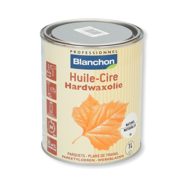 Huile-Cire pour bois Hardwaxoil de BLANCHON 1L